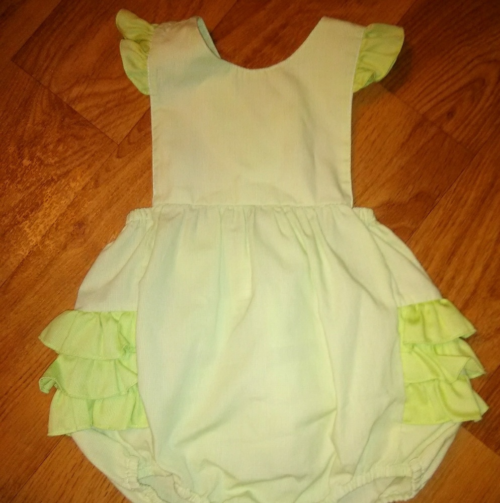 Petit Ami Bubble Romper 12 mths